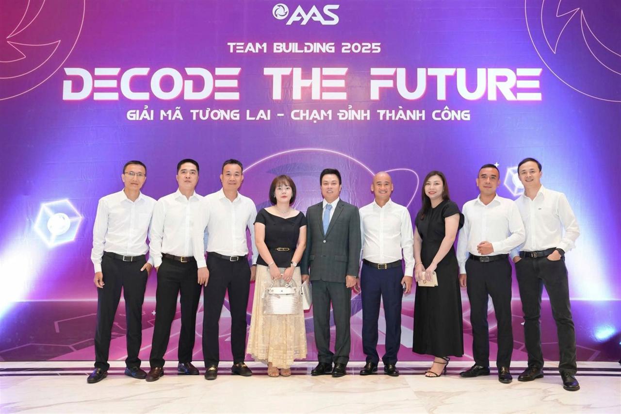 AAS leadership at a conference