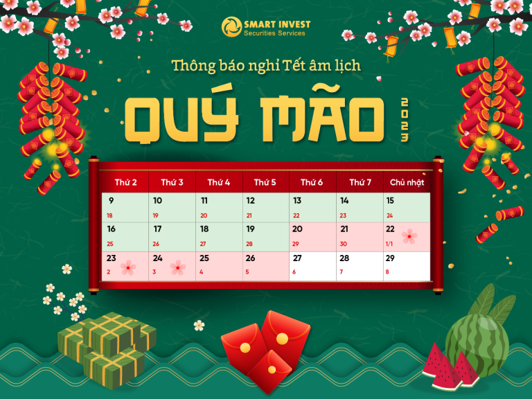 🔈LỊCH NGHỈ TẾT ÂM LỊCH – XUÂN QUÝ MÃO