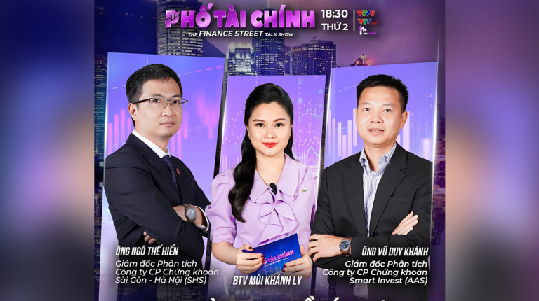 TALKSHOW PHỐ TÀI CHÍNH – VTV8 – “THỊ TRƯỜNG PHỤC HỒI TÍCH CỰC, DÒNG TIỀN LUÂN CHUYỂN RA SAO GIỮA CÁC NHÓM NGÀNH?” – 18h30 ngày 12/06