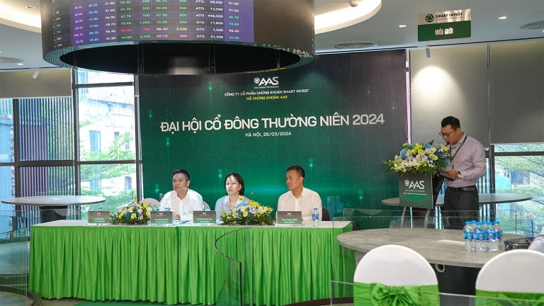 ĐHCĐ Chứng khoán Smart Invest (AAS): Tiếp tục phát triển công ty theo định hướng fintech, mở rộng mạng lưới hoạt động tại các tỉnh thành trong nước và nước ngoài để tập trung phát triển TT bán lẻ
