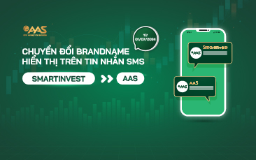 AAS THÔNG BÁO CHUYỂN ĐỔI BRANDNAME HIỂN THỊ TRÊN TIN NHẮN SMS