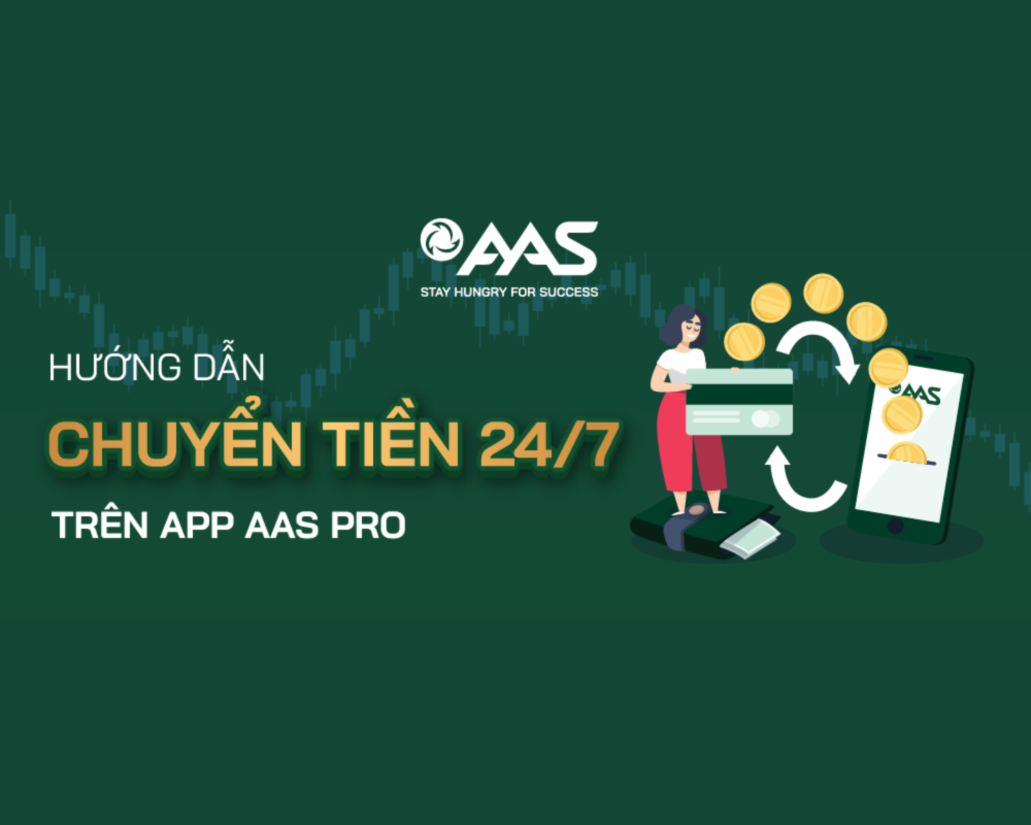Hướng dẫn Chuyển tiền trên ứng dụng AAS PRO