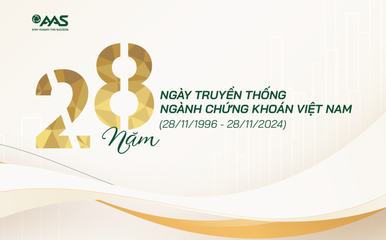 CHÚC MỪNG 28 NĂM NGÀY TRUYỀN THỐNG NGÀNH CHỨNG KHOÁN VIỆT NAM