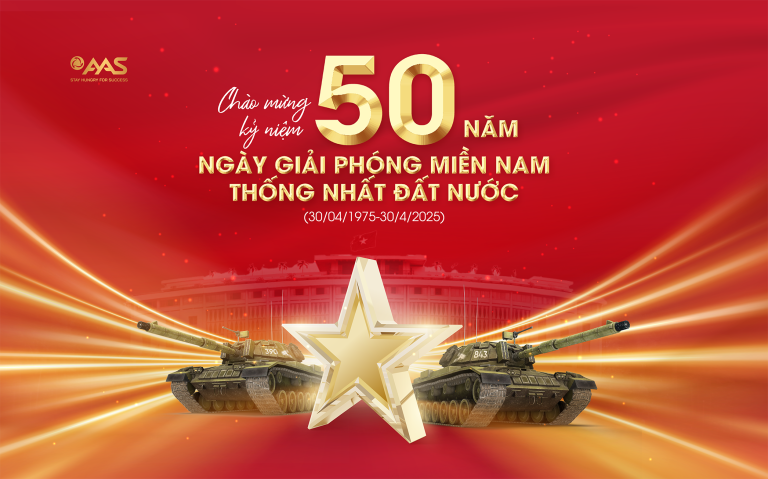 Nhiệt liệt chào mừng 50 năm Ngày Giải phóng miền Nam, thống nhất đất nước (30/4/1975 – 30/4/2025) và Quốc tế Lao động 01/5