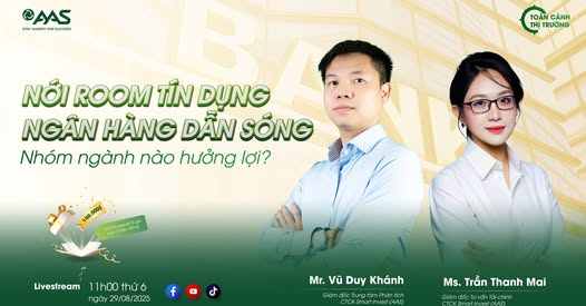 LIVESTREAM: TOÀN CẢNH THỊ TRƯỜNG - NỚI ROOM TÍN DỤNG - NGÀNH NÀO HƯỞNG LỢI?