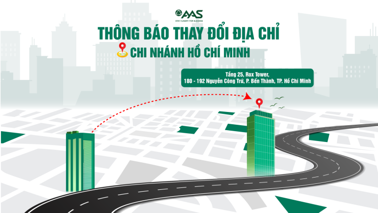 AAS THÔNG BÁO THAY ĐỔI ĐỊA CHỈ CHI NHÁNH HỒ CHÍ MINH