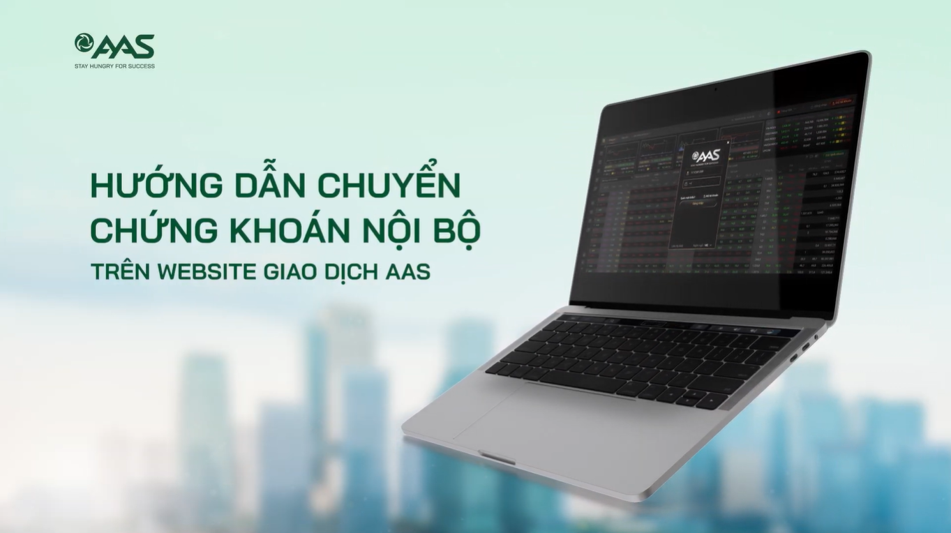 Instructions for transferring securities on the trading website