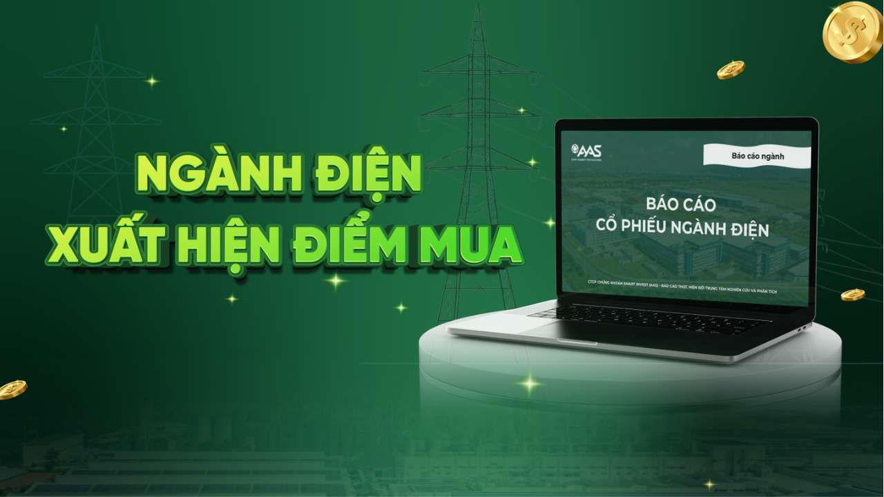CỔ PHIẾU NGÀNH ĐIỆN XUẤT HIỆN ĐIỂM MUA