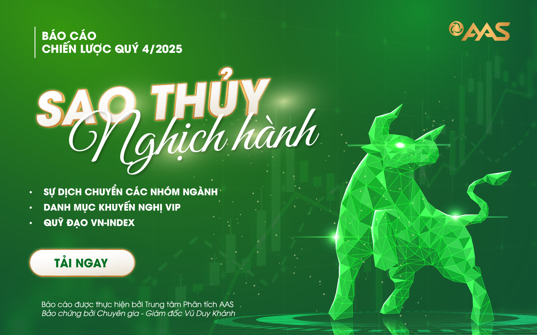 AAS | BÁO CÁO CHIẾN LƯỢC QUÝ 4/2025: SAO THỦY NGHỊCH HÀNH