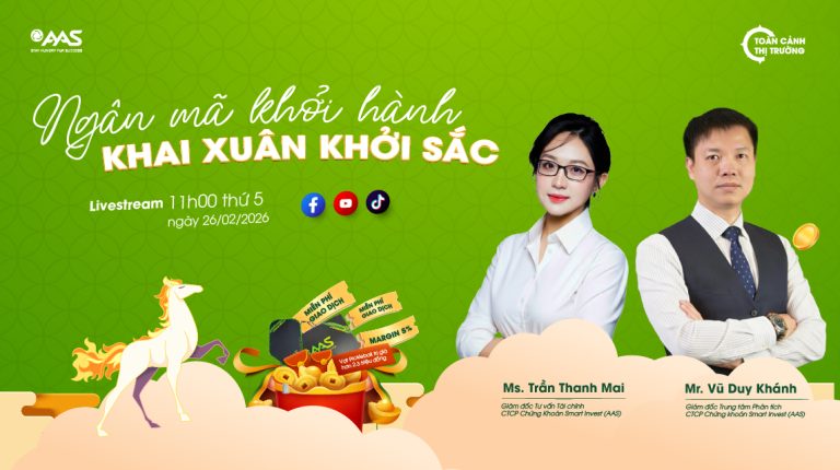 LIVESTREAM: TOÀN CẢNH THỊ TRƯỜNG | 26.02.26 | NGÂN MÃ KHỞI HÀNH – KHAI XUÂN KHỞI SẮC