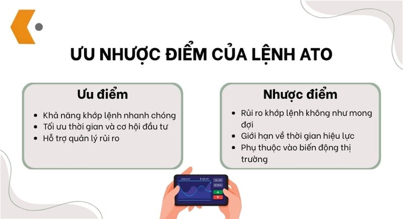 Những ưu và nhược điểm của lệnh ATO