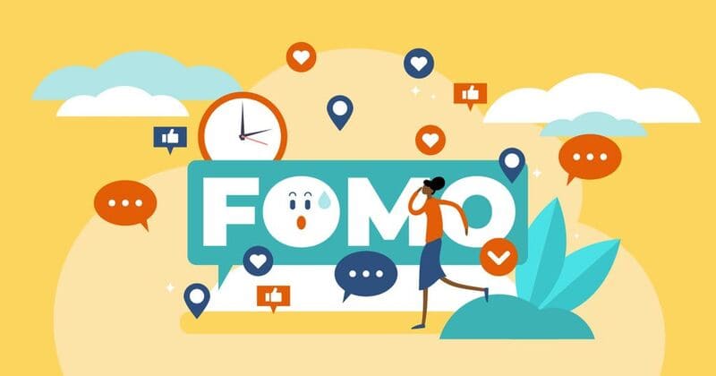 FOMO và áp lực phải luôn tham gia thị trường.