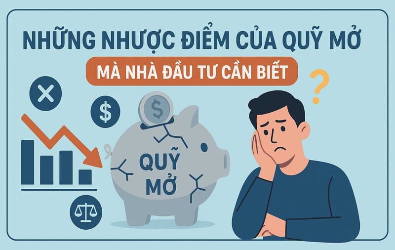 Rủi ro của quỹ mở khác với rủi ro khi bạn tự đầu tư