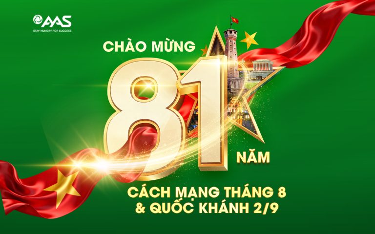 CHÀO MỪNG 81 NĂM CÁCH MẠNG THÁNG TÁM & QUỐC KHÁNH 02/9
